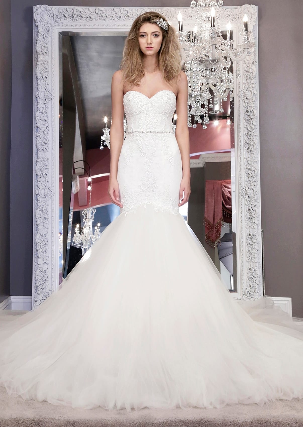 Custom Designer Wedding Dress Violette-3239