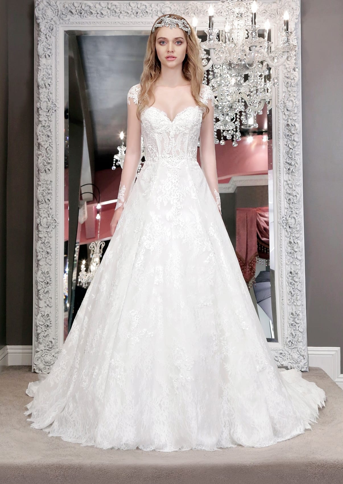 Custom Designer Wedding Dress Soleil-3242