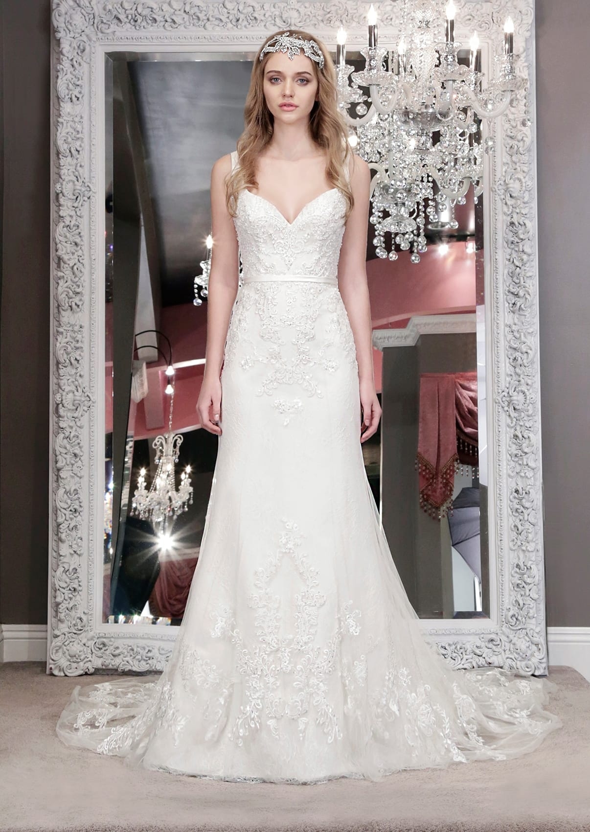 Custom Designer Wedding Dress Ingrid-3245