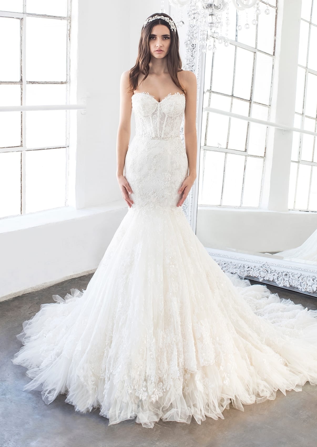 Custom Designer Wedding Dress CALLIA-3255