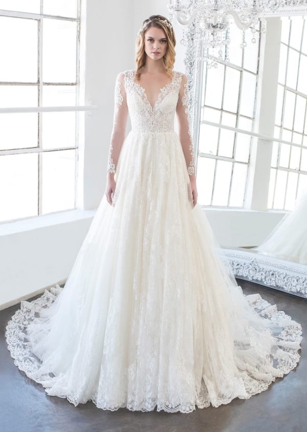 Custom Designer Wedding Dress IZZY-3259