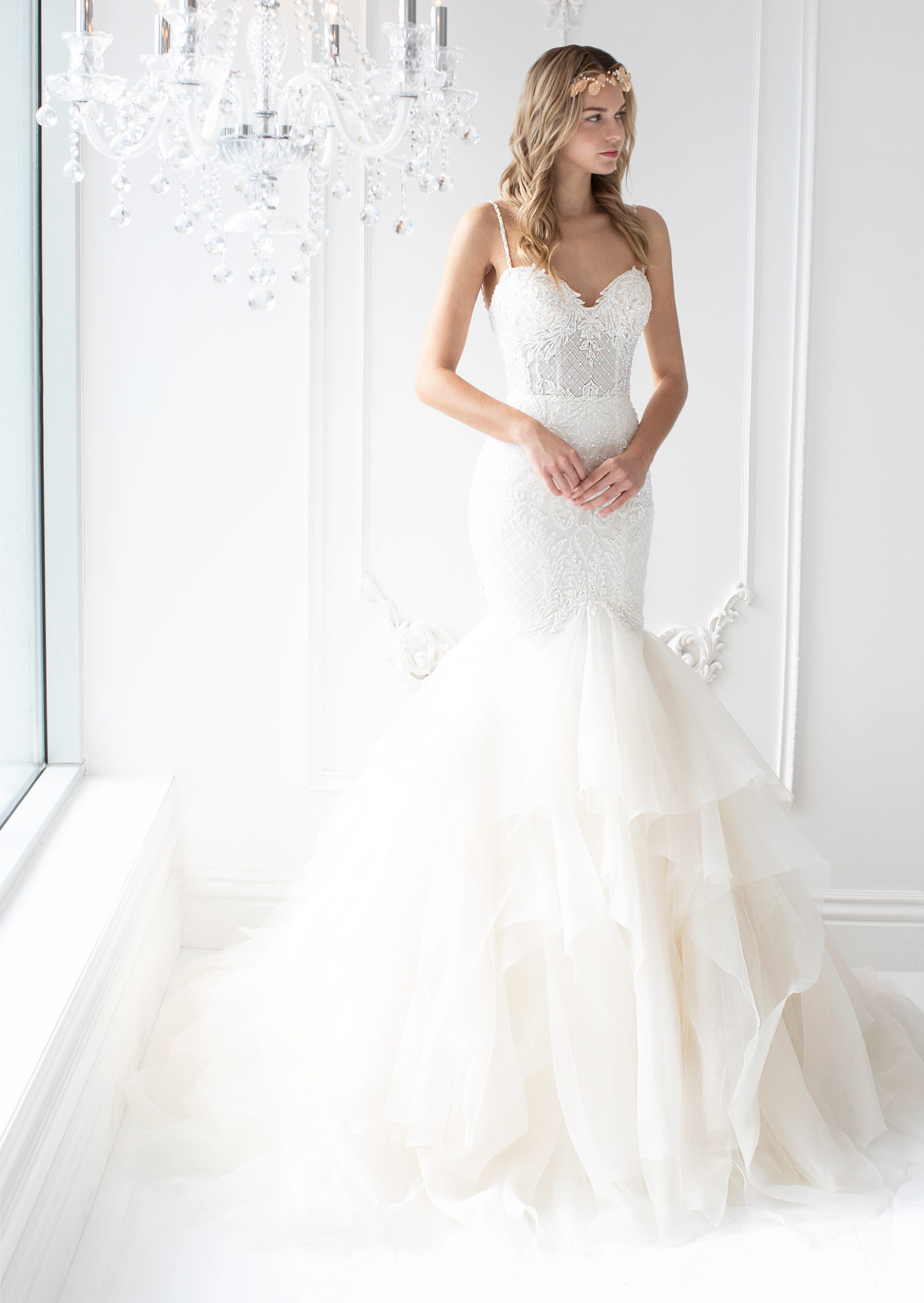 Custom Designer Wedding Dress HERMIONE-3265