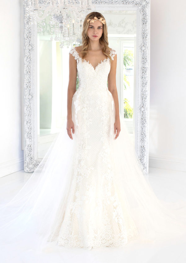 Custom Designer Wedding Dress OLEISA-3273