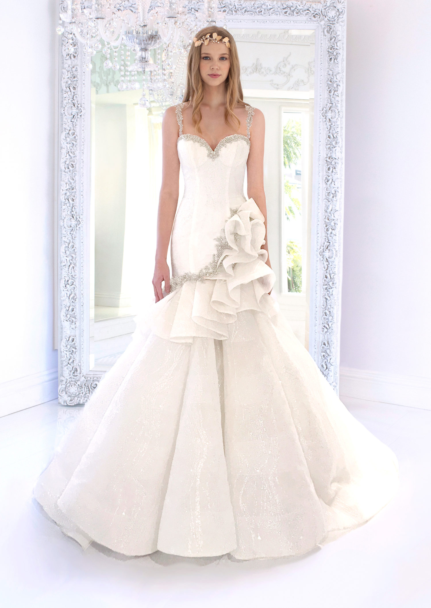 Custom Designer Wedding Dress KRYSTALLE-3280