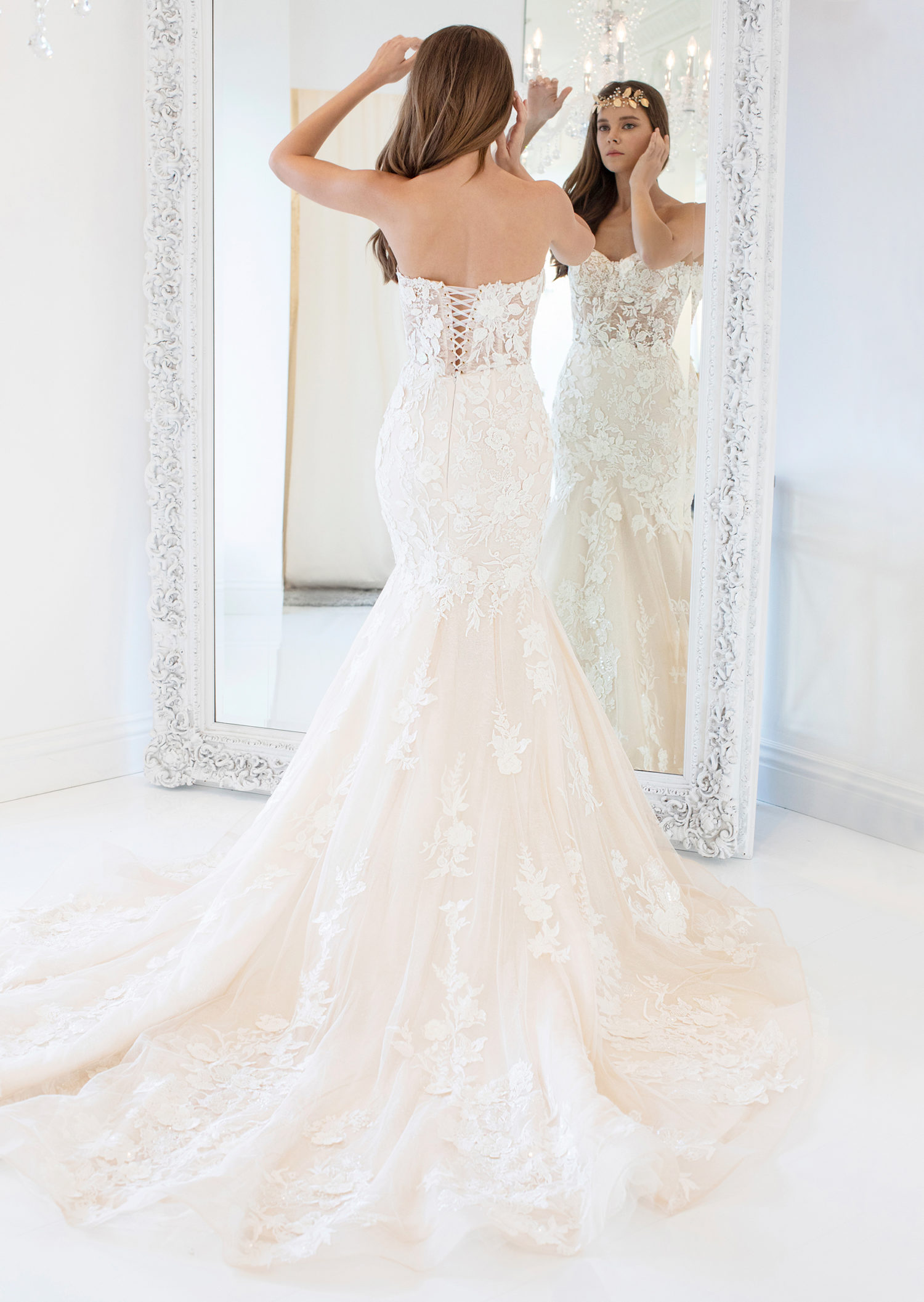 Custom Designer Wedding Dress FLORENZ-8488