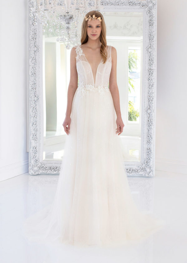 Custom Designer Wedding Dress VALENTINE-8491