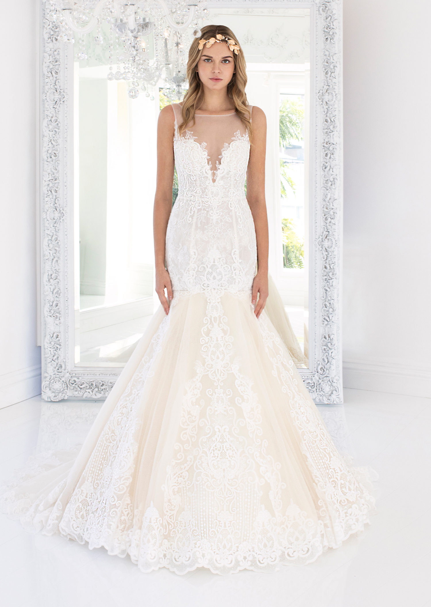 Custom Designer Wedding Dress PRIELLA-8495