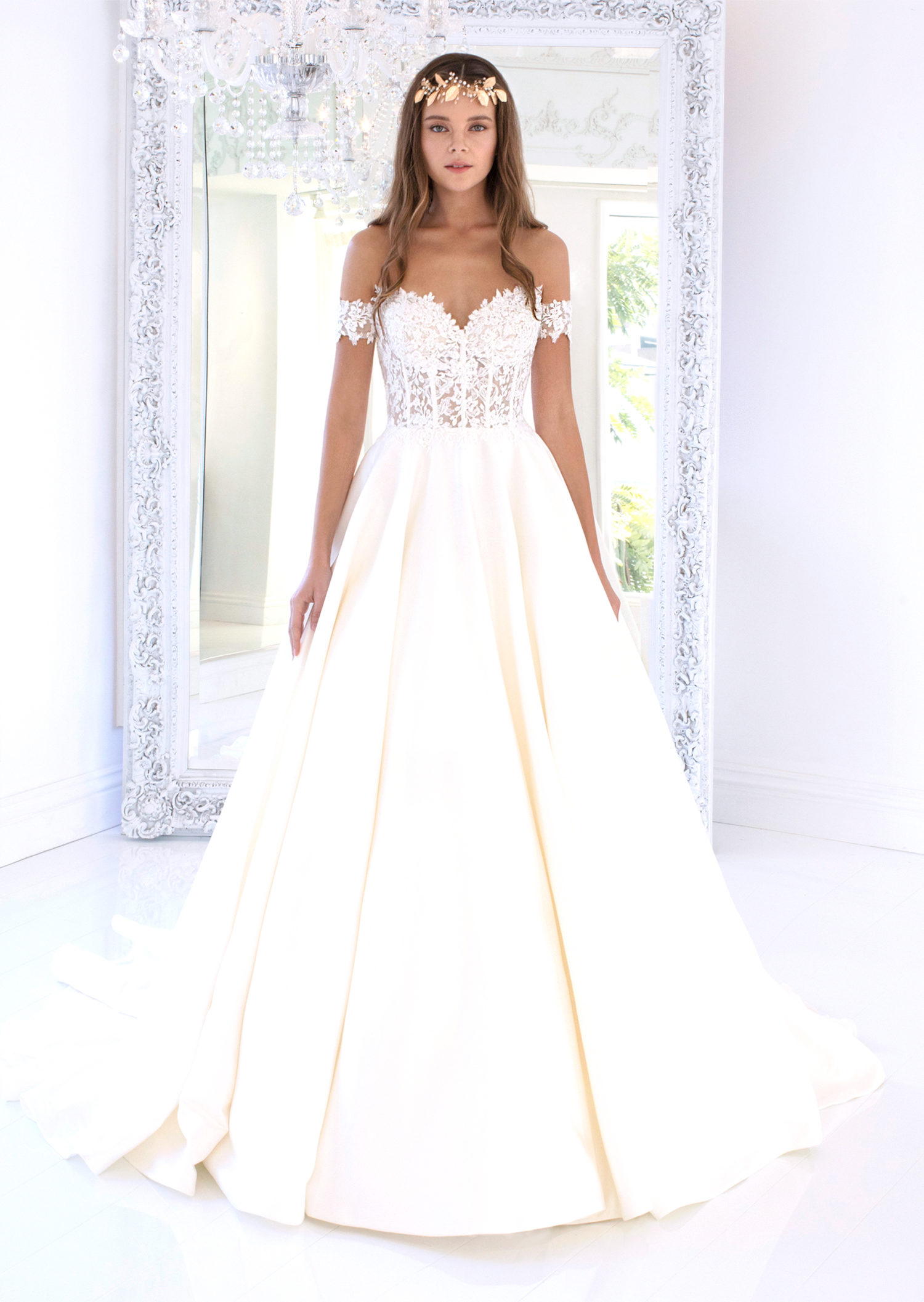 Custom Designer Wedding Dress SHERIDAN-8497