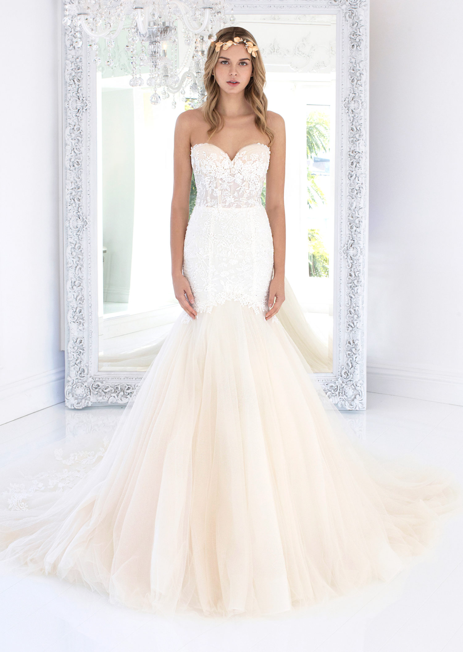 Custom Designer Wedding Dress EVONY-8498