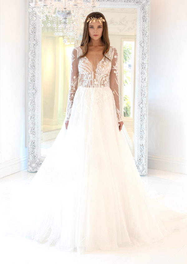 Custom Designer Wedding Dress MAISIE-8500