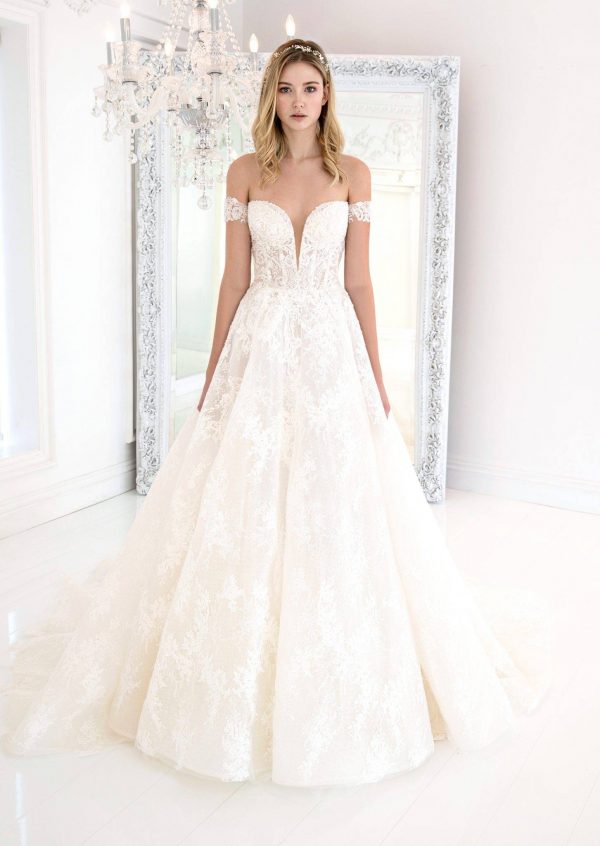 Custom Designer Wedding Dress GUINEVERE-3283