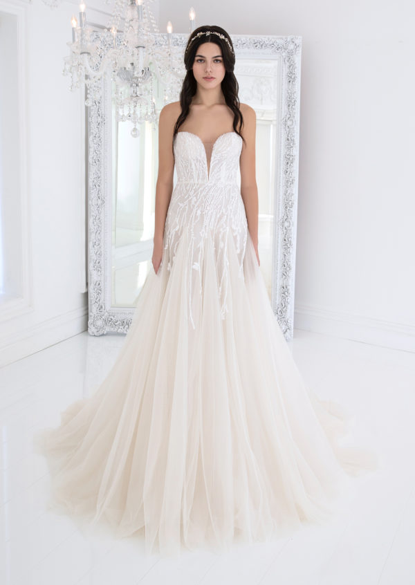 Custom Designer Wedding Dress DIAMANTE-8506