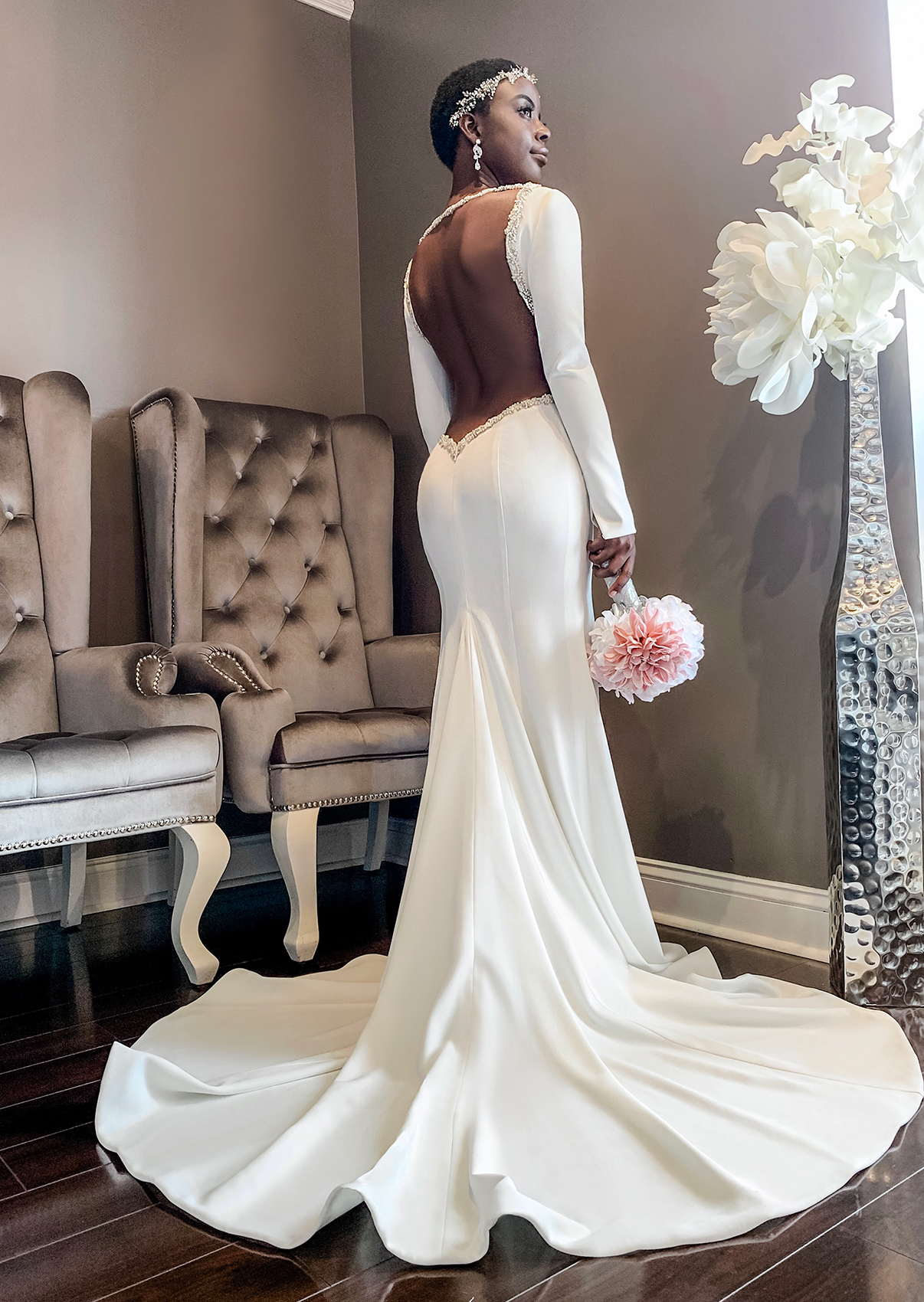 Custom Designer Wedding Dress KEZIAH-3288