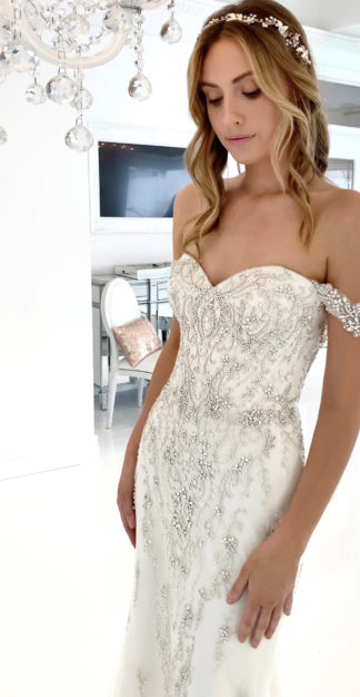 Custom Designer Wedding Dress GIA-3289