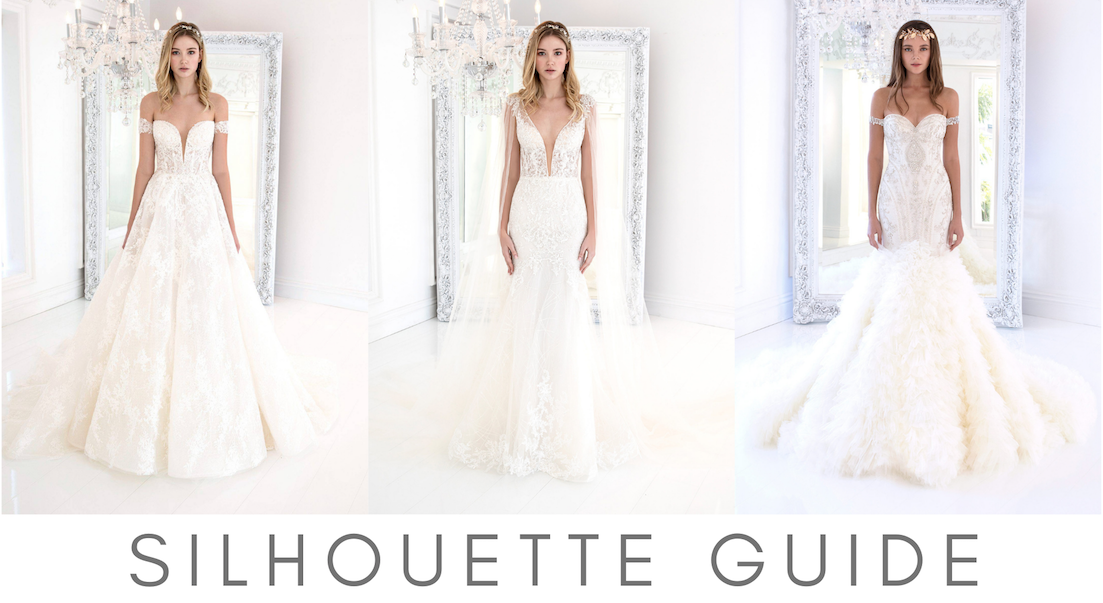 WEDDING DRESS SILHOUETTE GUIDE