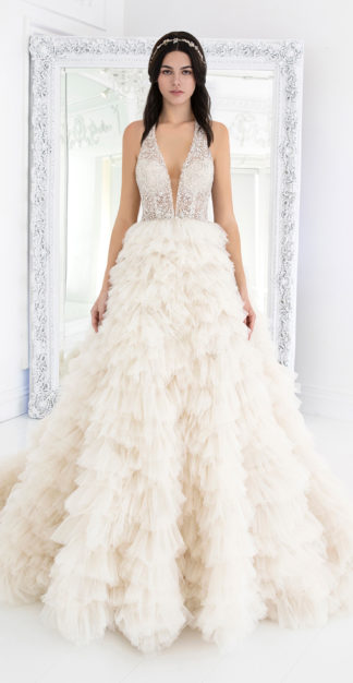 Custom Designer Wedding Dress AUBRIE-3287