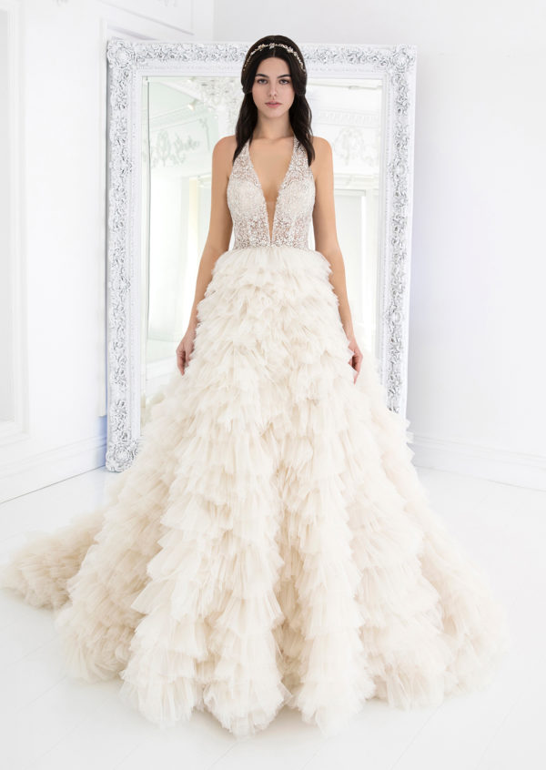 Custom Designer Wedding Dress AUBRIE-3287
