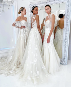 USA wedding dress