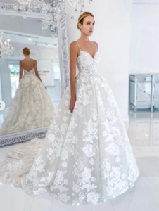sequin wedding dresses