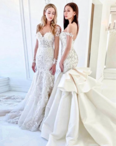sequin wedding dresses