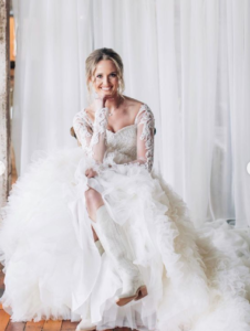 white lace wedding dresses