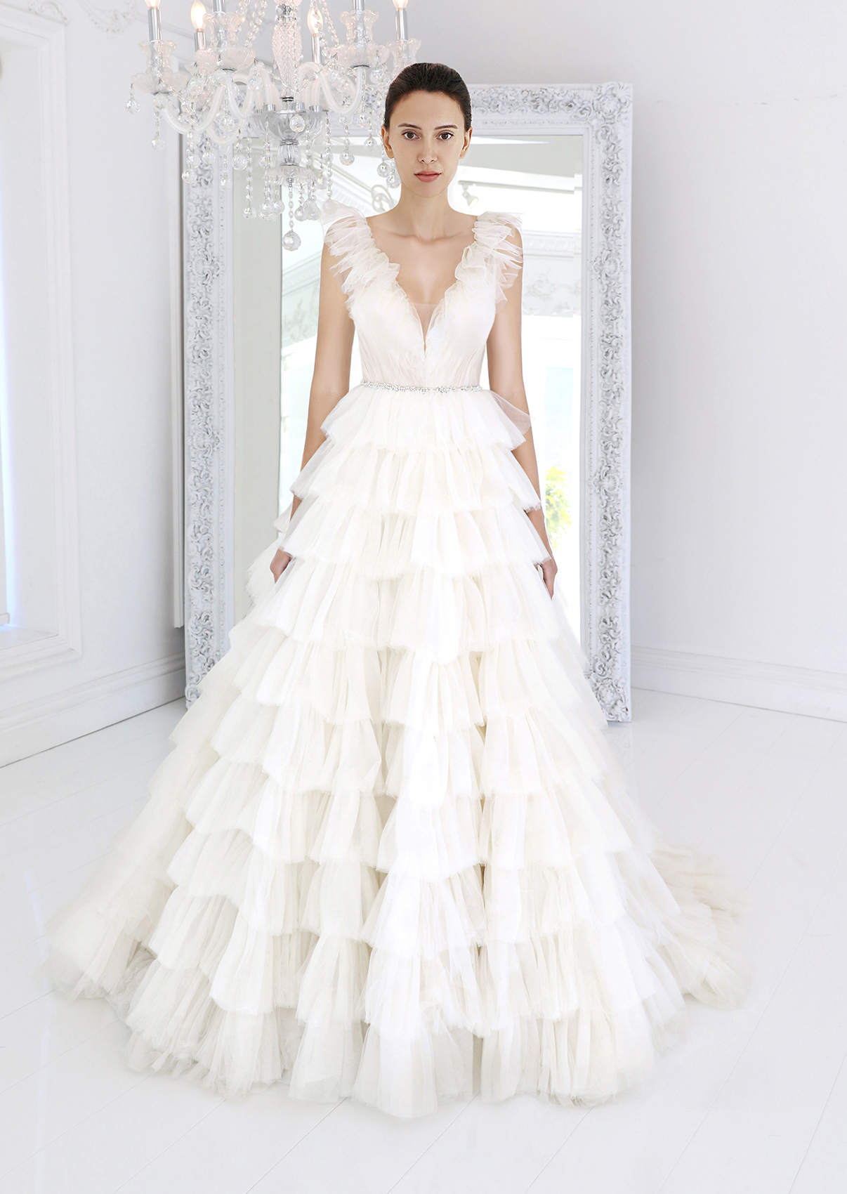 The Elegance of White Silk Wedding Dresses: A Winnie Couture Collection