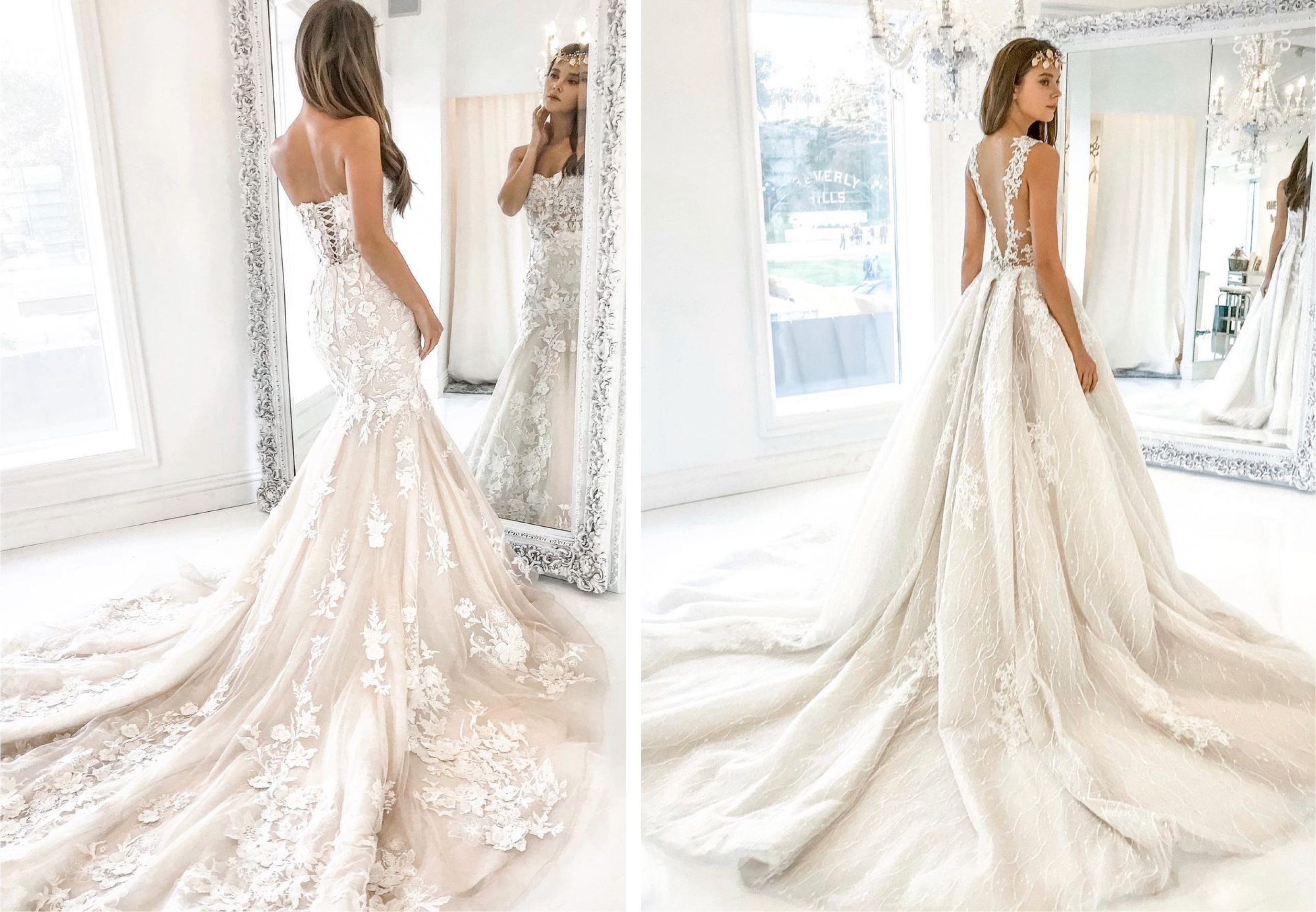 A Guide To The Different Types Of Wedding Dress Trains