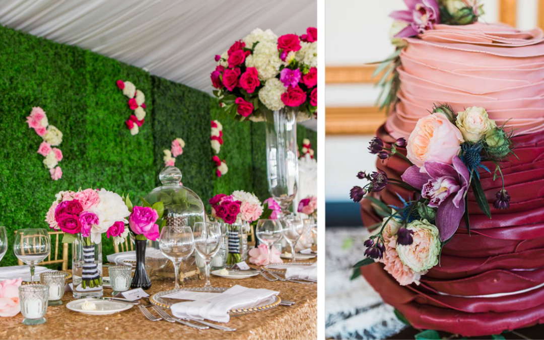 Viva Magenta: Elevating Wedding Palettes in 2023