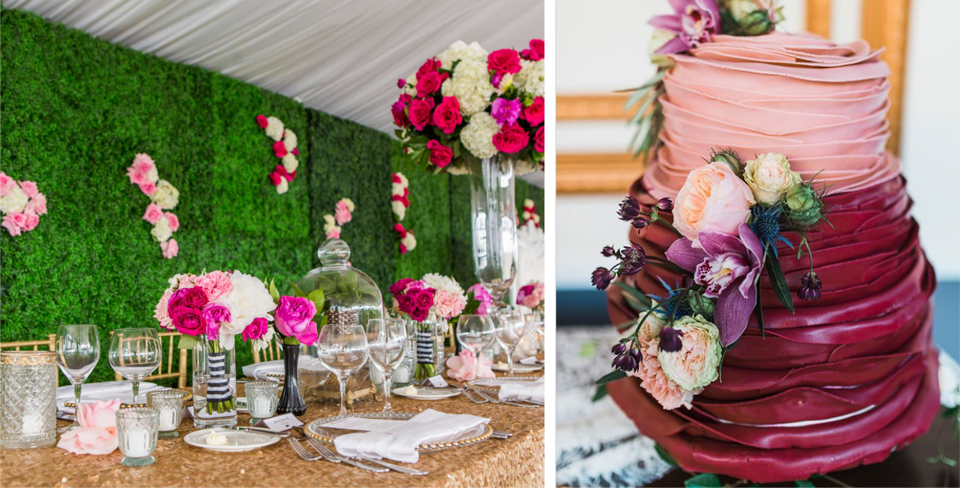 Viva Magenta: Elevating Wedding Palettes in 2023